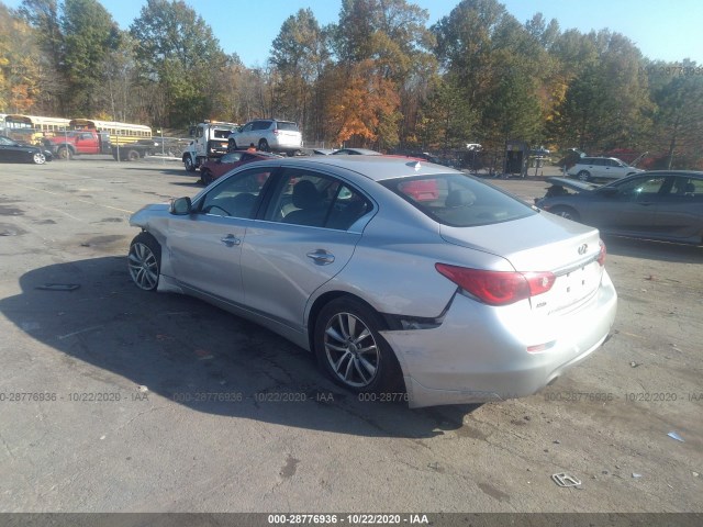 Photo 2 VIN: JN1BV7AR0EM699973 - INFINITI Q50 