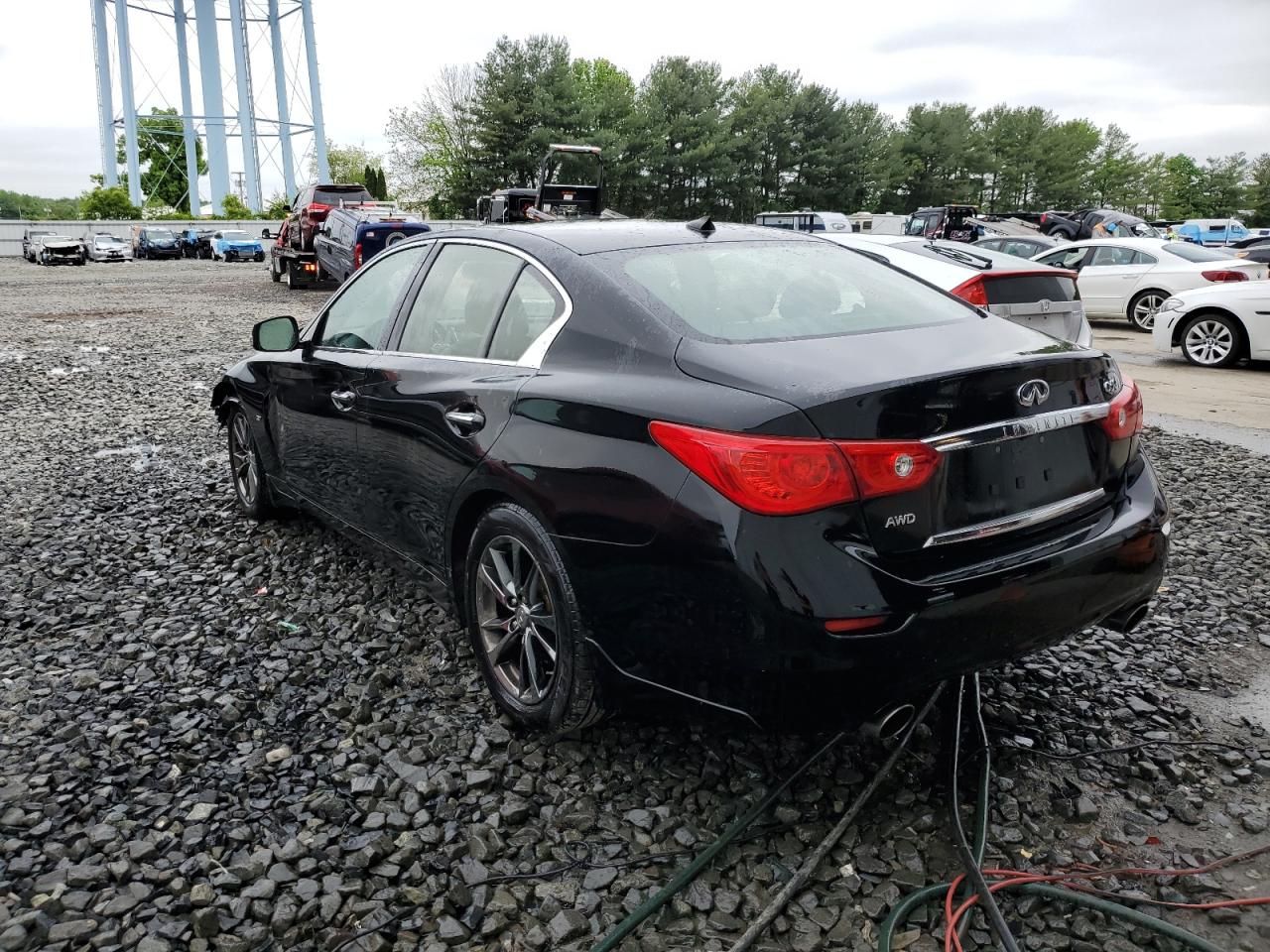 Photo 1 VIN: JN1BV7AR0EM702709 - INFINITI Q50 