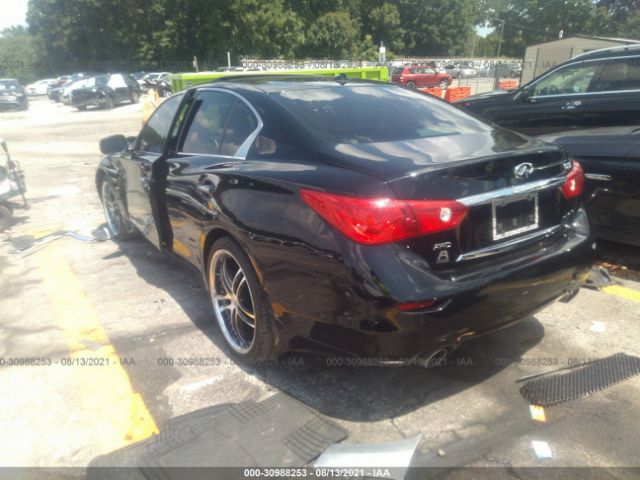 Photo 2 VIN: JN1BV7AR0EM705643 - INFINITI Q50 