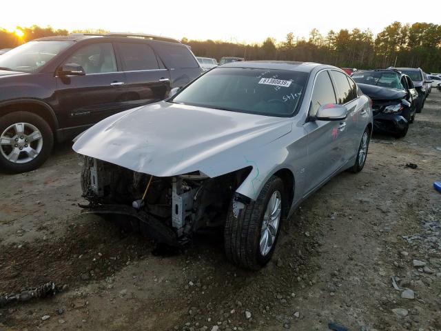 Photo 1 VIN: JN1BV7AR0FM395043 - INFINITI Q50 BASE 