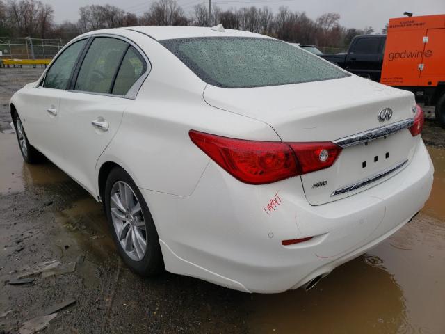 Photo 2 VIN: JN1BV7AR0FM396211 - INFINITI Q50 BASE 