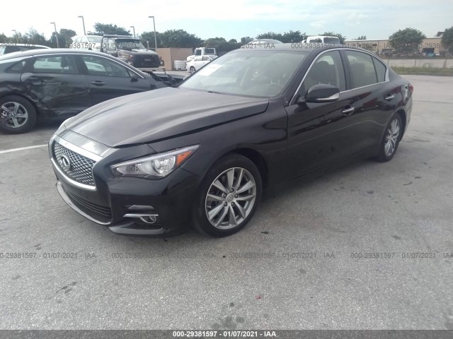 Photo 1 VIN: JN1BV7AR0FM399738 - INFINITI Q50 