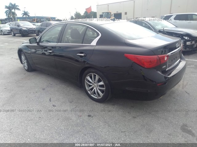 Photo 2 VIN: JN1BV7AR0FM399738 - INFINITI Q50 