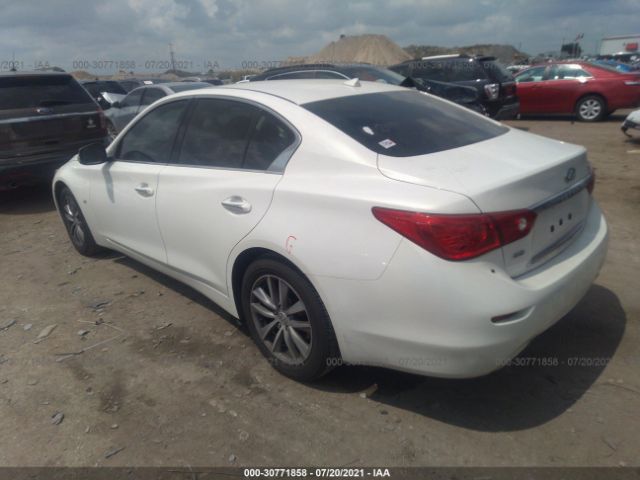 Photo 2 VIN: JN1BV7AR0FM399772 - INFINITI Q50 