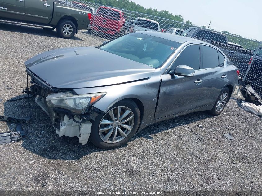 Photo 1 VIN: JN1BV7AR0FM409748 - INFINITI Q50 