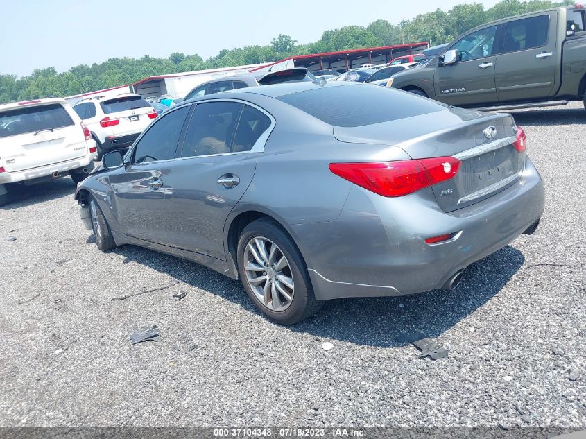 Photo 2 VIN: JN1BV7AR0FM409748 - INFINITI Q50 