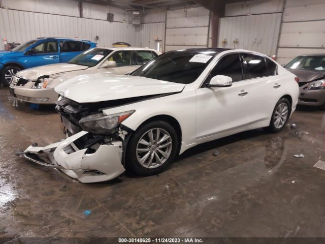 Photo 1 VIN: JN1BV7AR0FM410608 - INFINITI Q50 