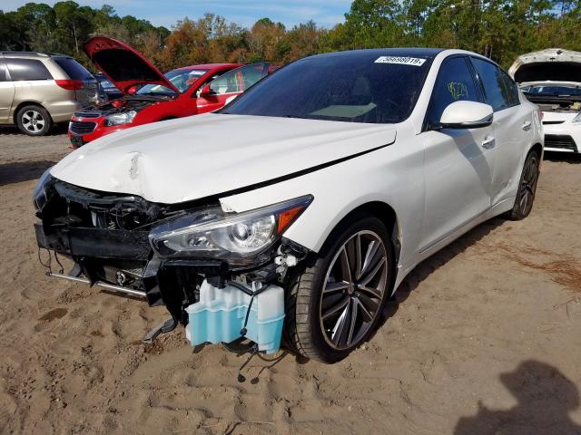 Photo 1 VIN: JN1BV7AR0FM412858 - INFINITI Q50 BASE 