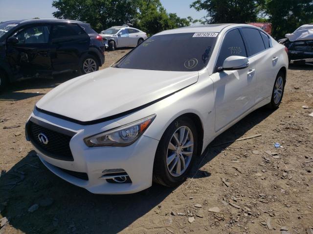 Photo 1 VIN: JN1BV7AR0FM413797 - INFINITI Q50 BASE 