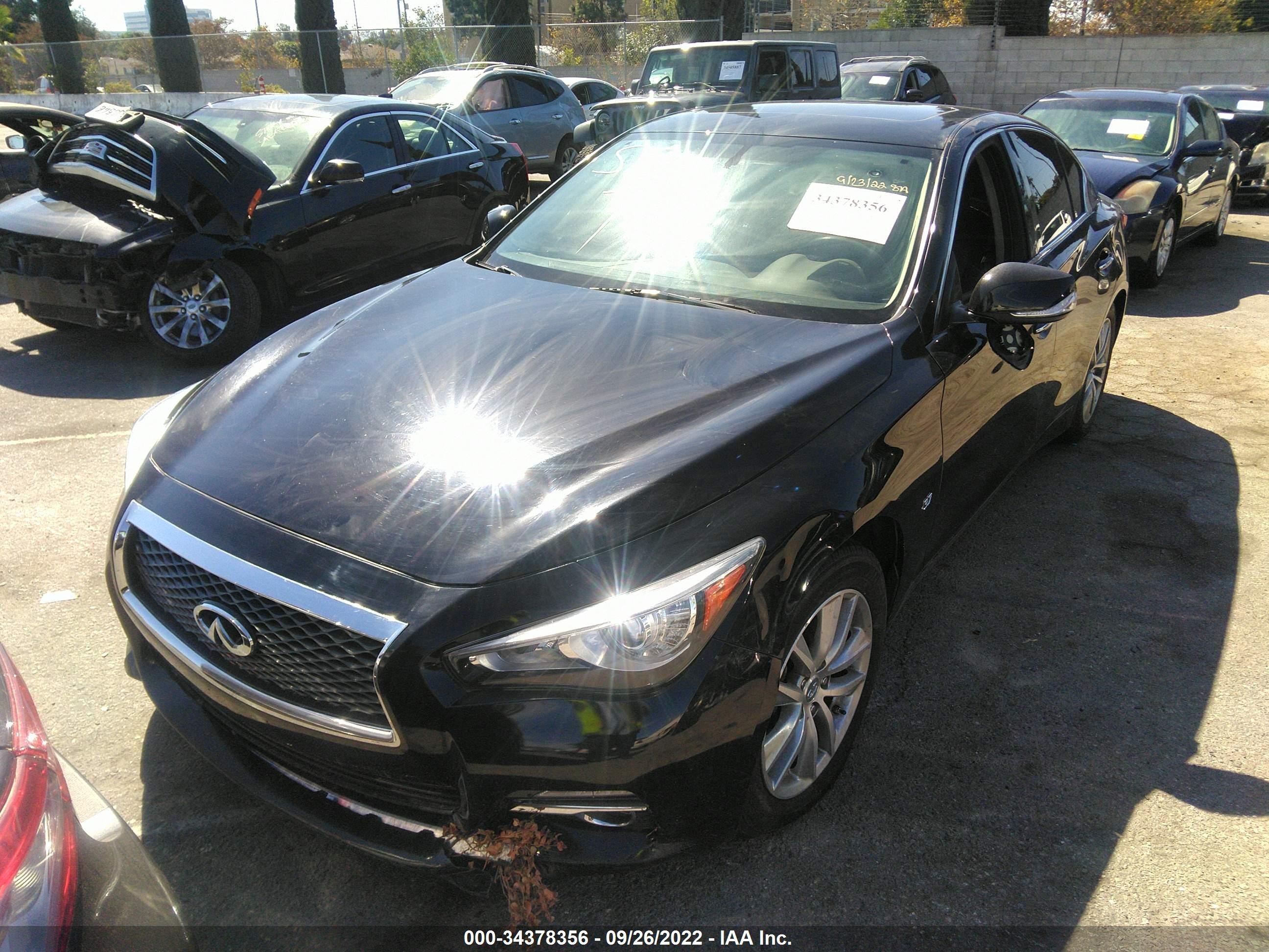 Photo 5 VIN: JN1BV7AR0FM418756 - INFINITI Q50 BASE 