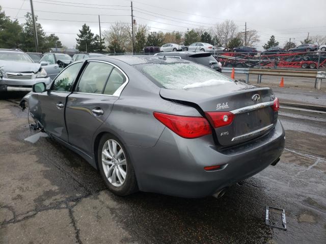 Photo 2 VIN: JN1BV7AR1EM681661 - INFINITI Q50 BASE 