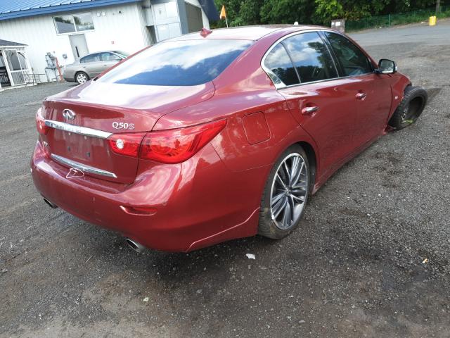 Photo 3 VIN: JN1BV7AR1EM687573 - INFINITI Q50 BASE 