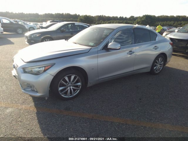 Photo 1 VIN: JN1BV7AR1EM687637 - INFINITI Q50 