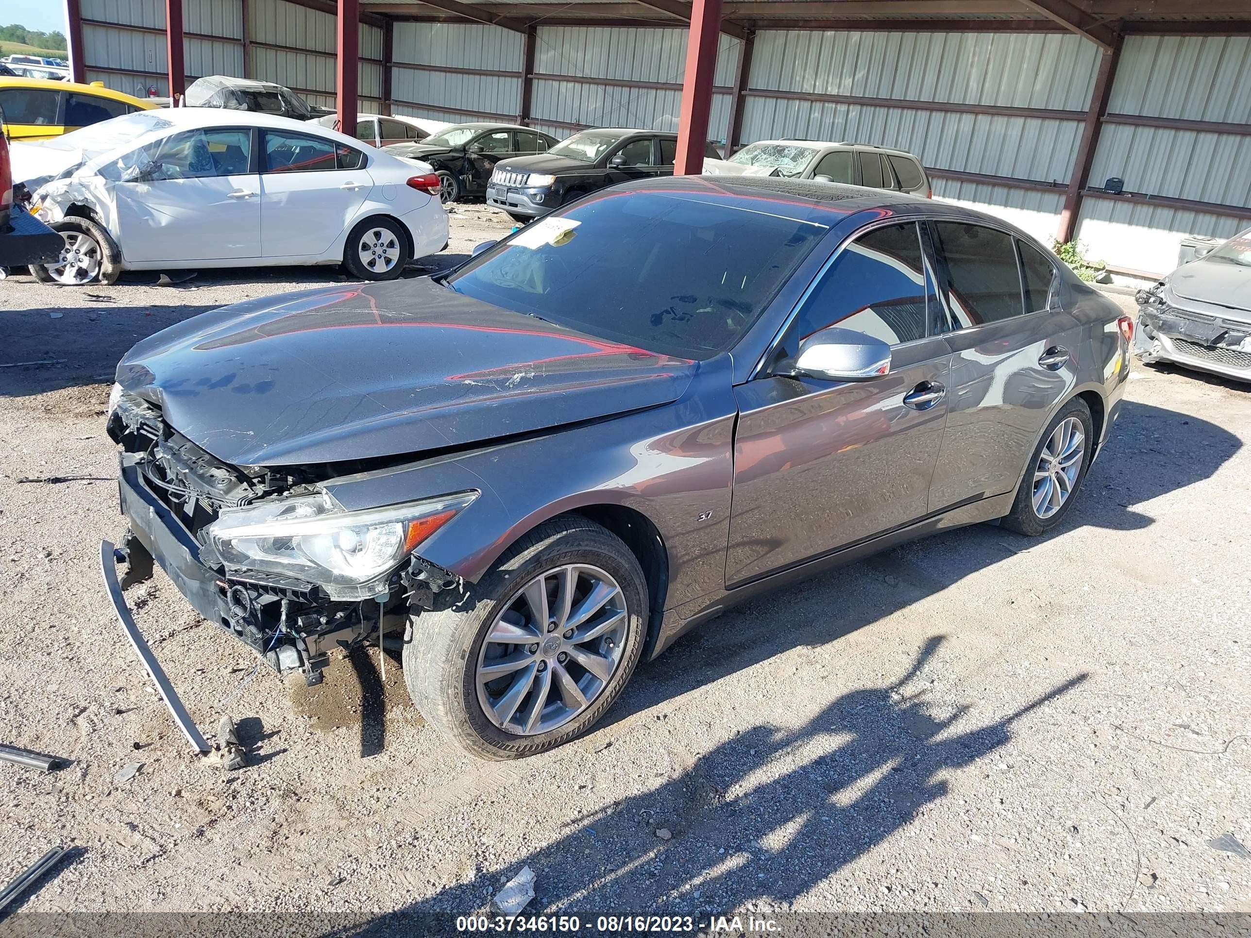 Photo 1 VIN: JN1BV7AR1EM690859 - INFINITI Q50 