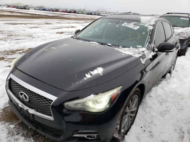 Photo 1 VIN: JN1BV7AR1EM691185 - INFINITI Q50 BASE 