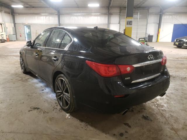 Photo 2 VIN: JN1BV7AR1EM693521 - INFINITI Q50 BASE 