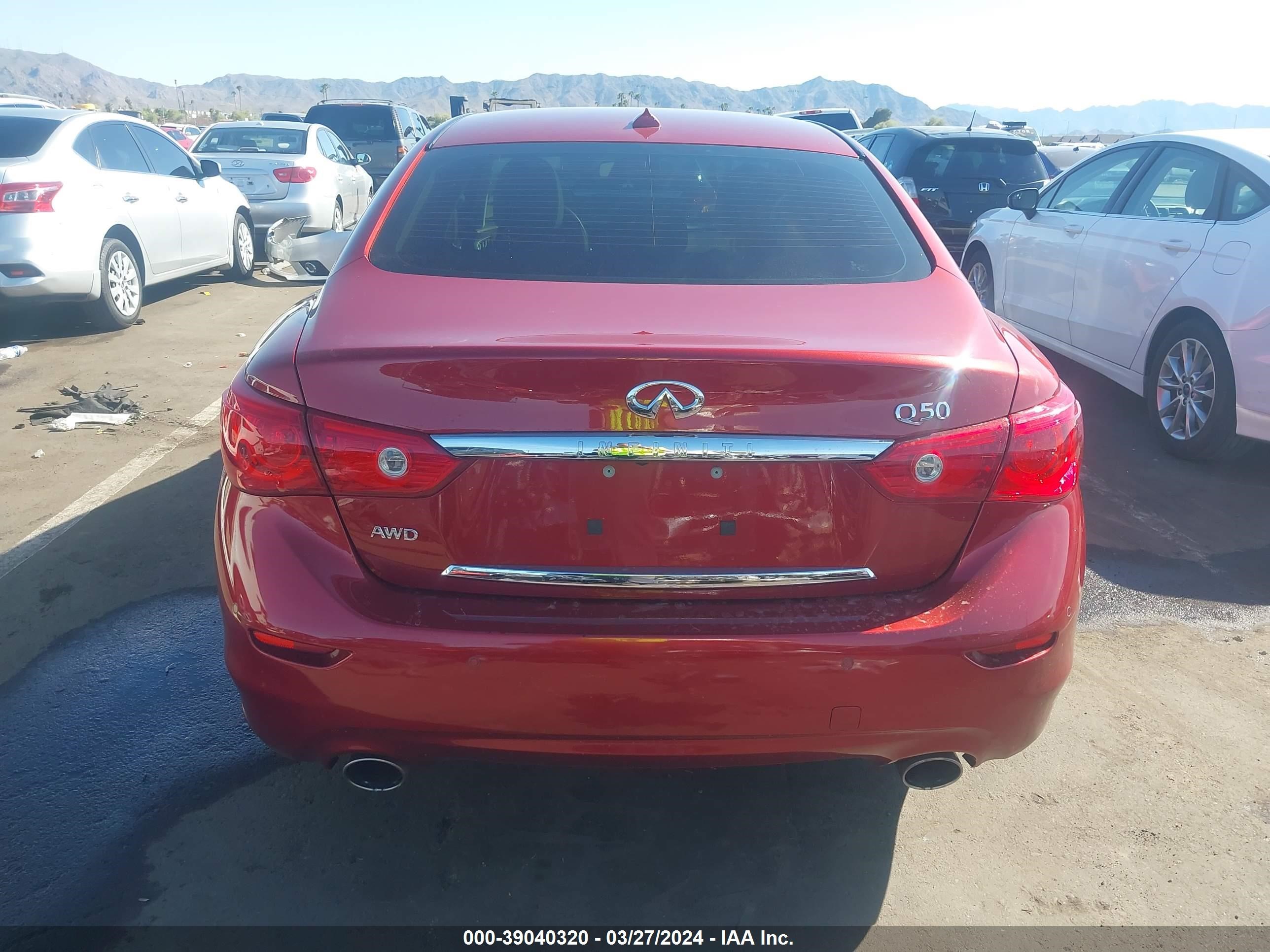 Photo 16 VIN: JN1BV7AR1EM696340 - INFINITI Q50 