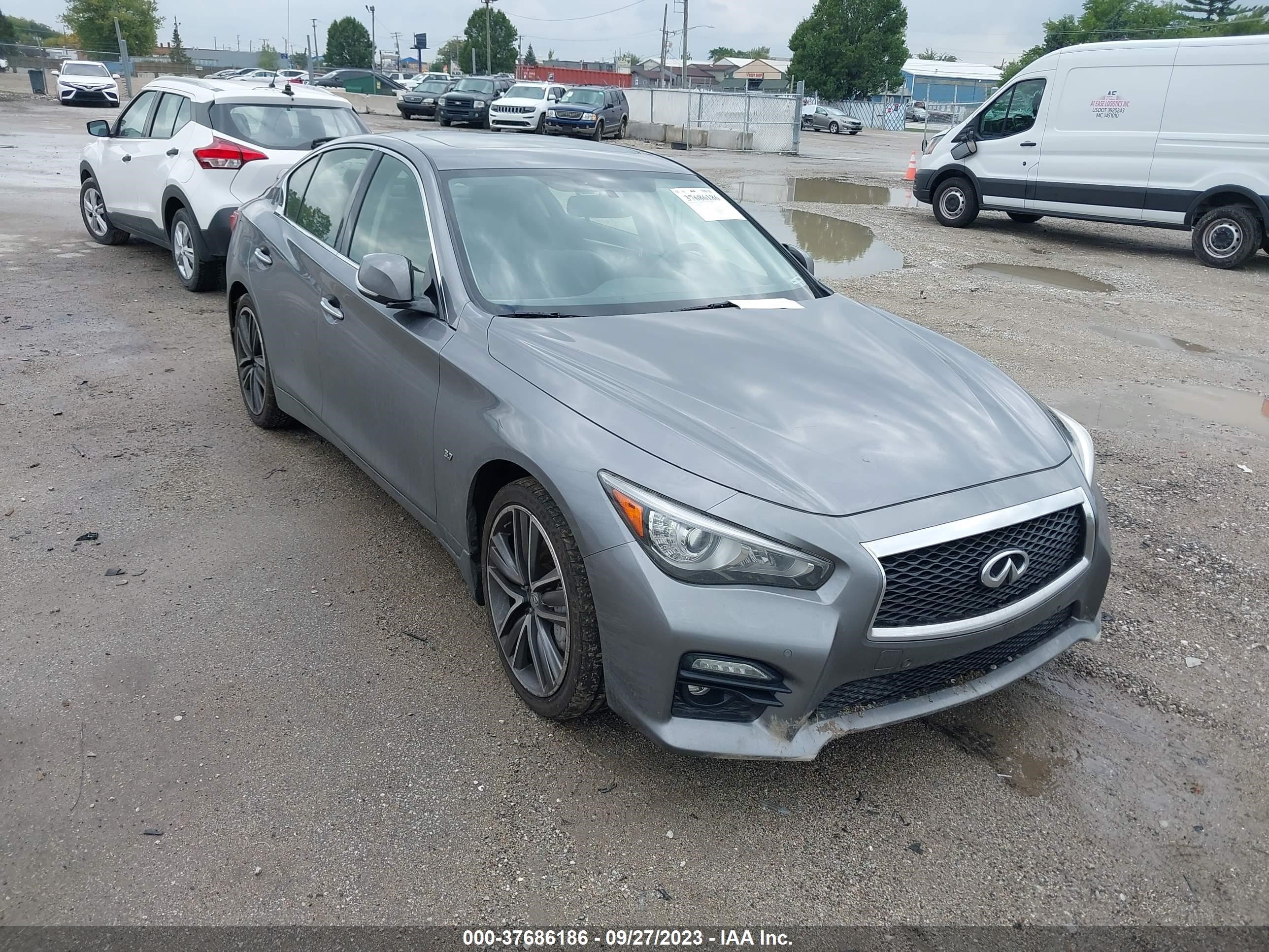 Photo 0 VIN: JN1BV7AR1EM707594 - INFINITI Q50 