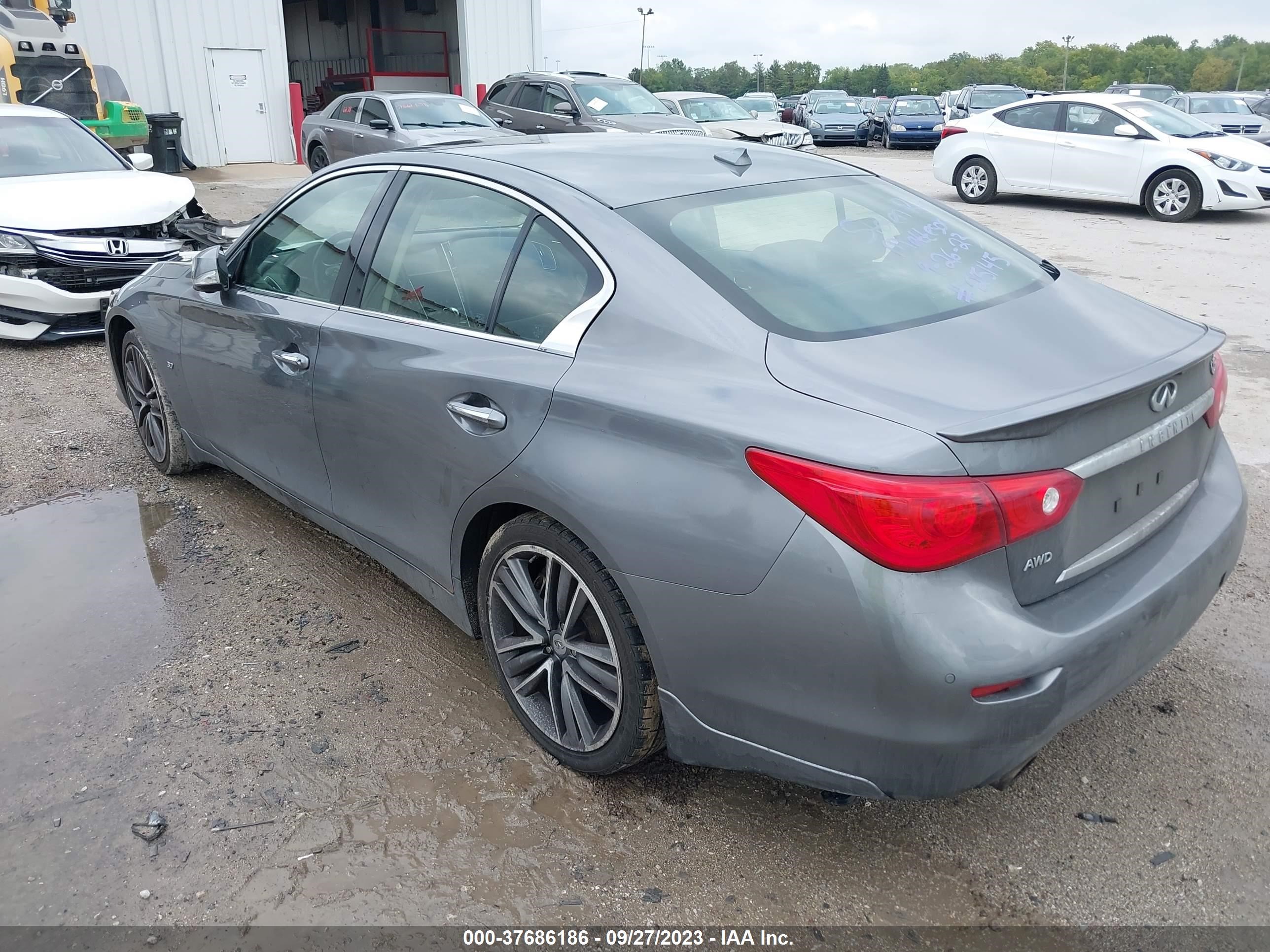 Photo 2 VIN: JN1BV7AR1EM707594 - INFINITI Q50 