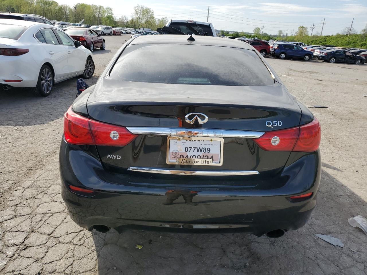 Photo 5 VIN: JN1BV7AR1EM707773 - INFINITI Q50 