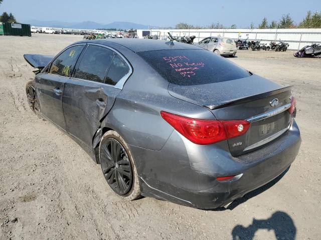 Photo 2 VIN: JN1BV7AR1FM392197 - INFINITI Q50 BASE 