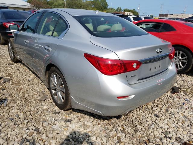 Photo 2 VIN: JN1BV7AR1FM393480 - INFINITI Q50 BASE 