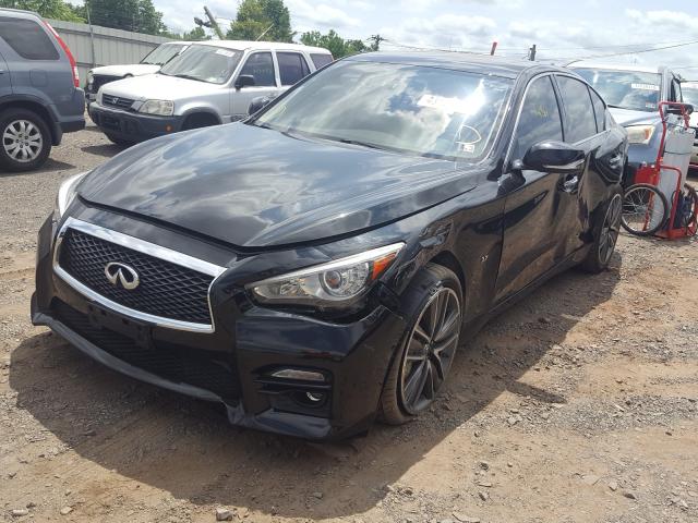 Photo 1 VIN: JN1BV7AR1FM398470 - INFINITI Q50 BASE 