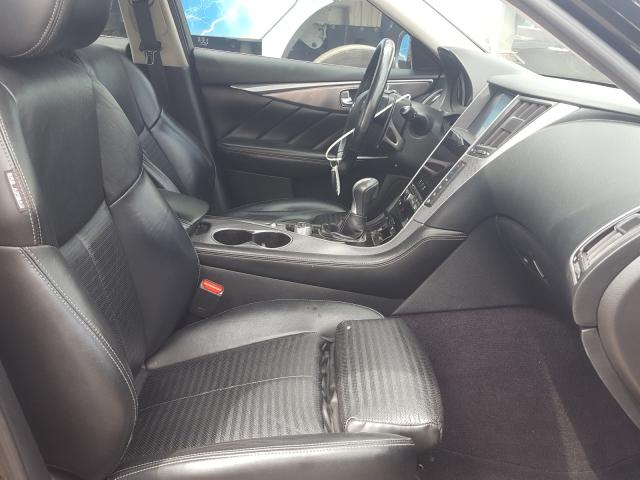 Photo 4 VIN: JN1BV7AR1FM398470 - INFINITI Q50 BASE 