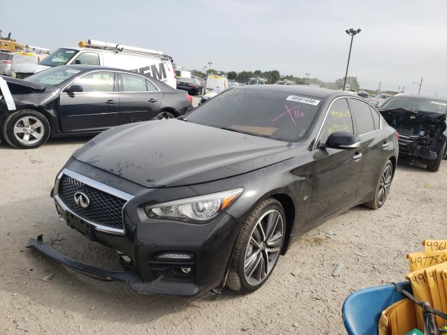 Photo 1 VIN: JN1BV7AR1FM406275 - INFINITI Q50 