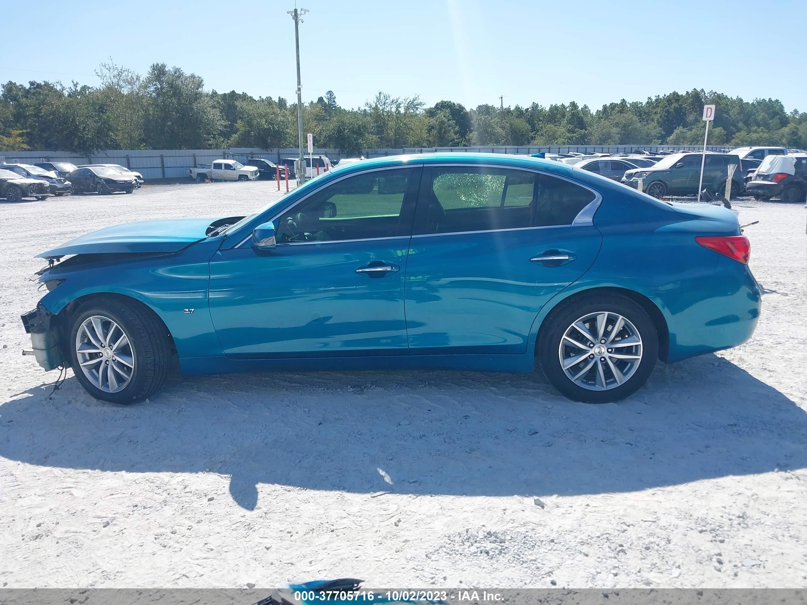 Photo 14 VIN: JN1BV7AR1FM409774 - INFINITI Q50 