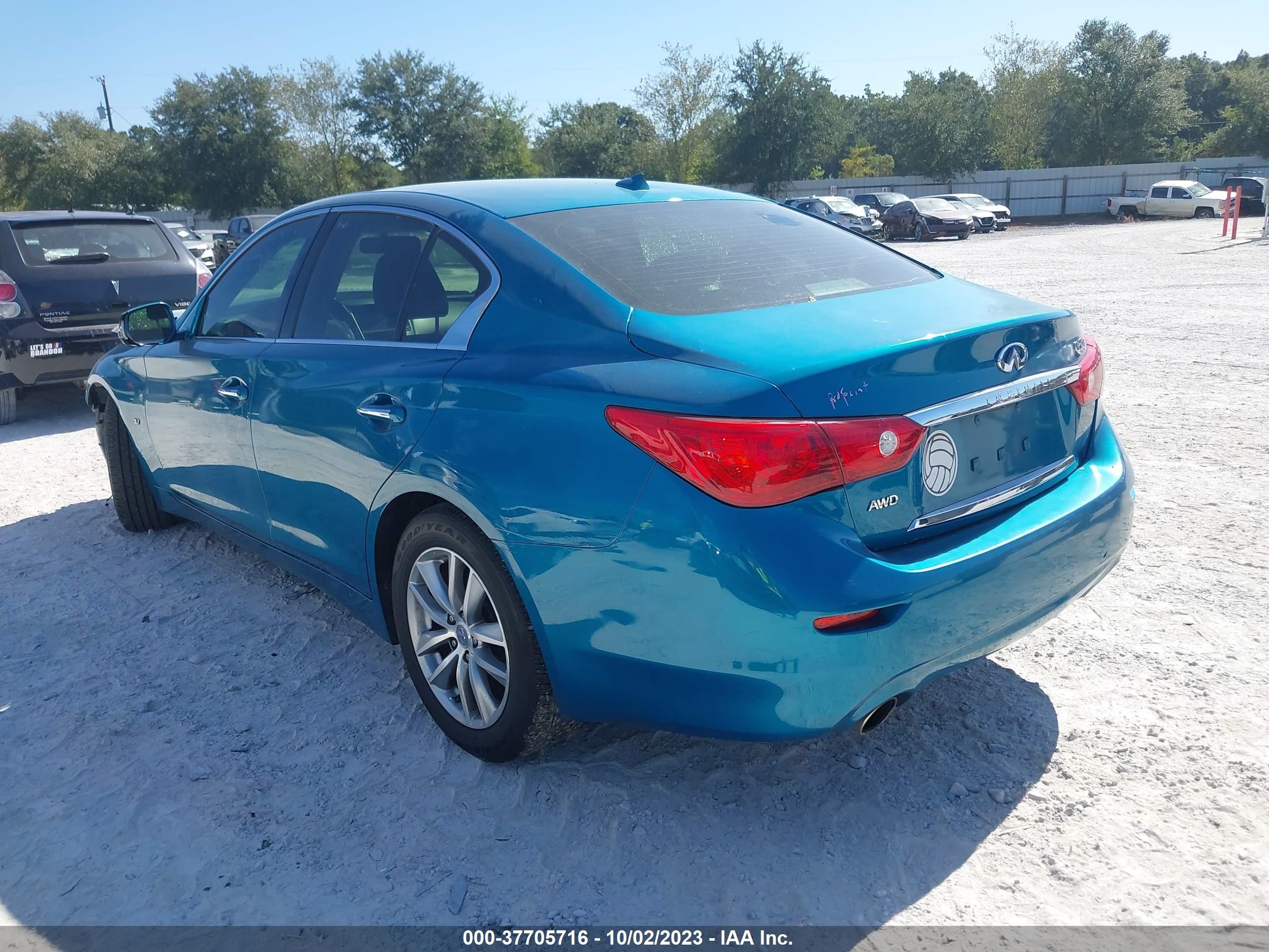 Photo 2 VIN: JN1BV7AR1FM409774 - INFINITI Q50 