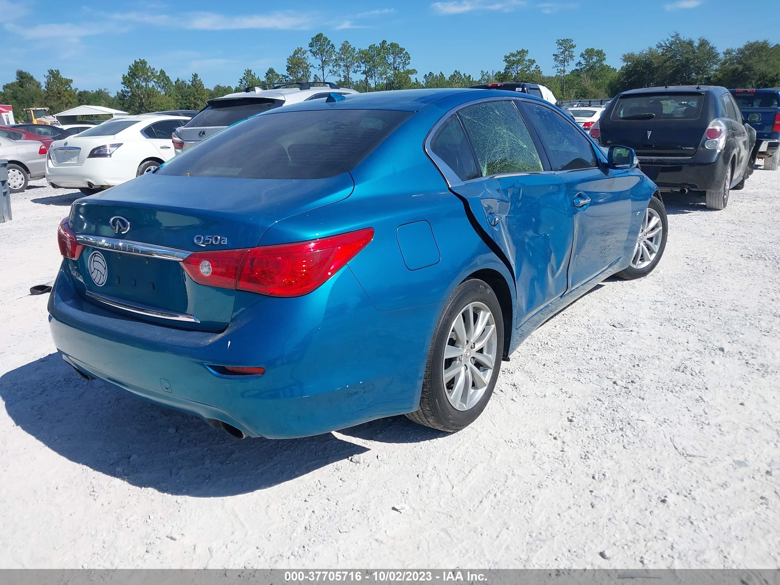 Photo 3 VIN: JN1BV7AR1FM409774 - INFINITI Q50 