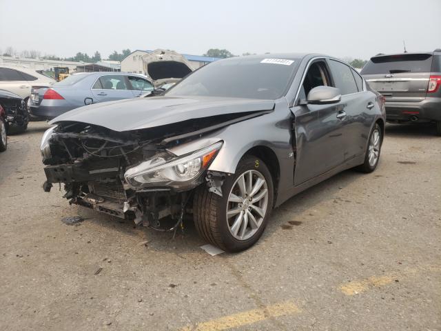 Photo 1 VIN: JN1BV7AR1FM419284 - INFINITI Q50 