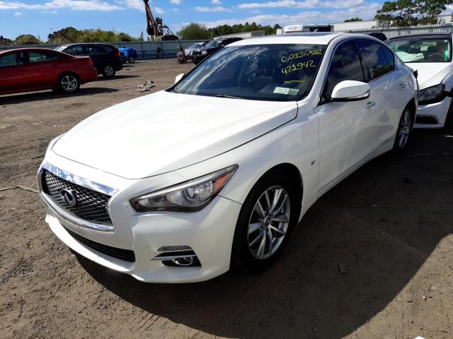 Photo 1 VIN: JN1BV7AR1FM421942 - INFINITI Q50 BASE 