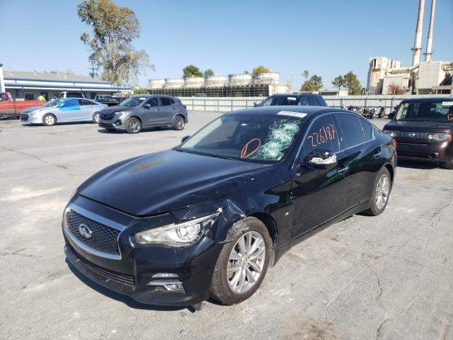 Photo 1 VIN: JN1BV7AR2EM686805 - INFINITI Q50 BASE 