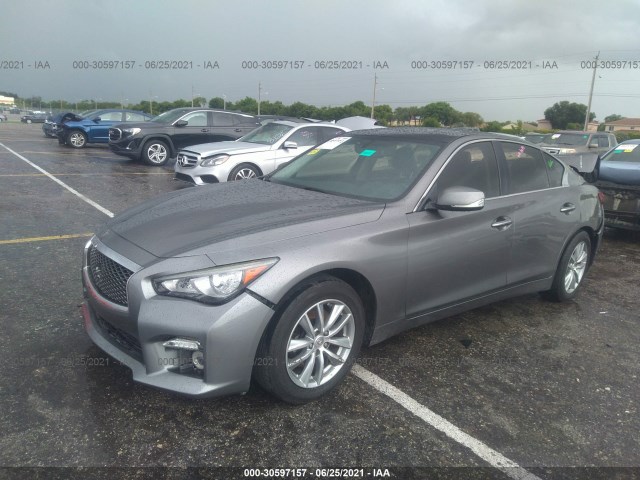 Photo 1 VIN: JN1BV7AR2EM687842 - INFINITI Q50 