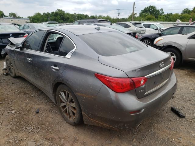 Photo 2 VIN: JN1BV7AR2EM696038 - INFINITI Q50 BASE 