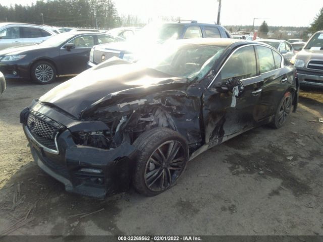 Photo 1 VIN: JN1BV7AR2EM700119 - INFINITI Q50 