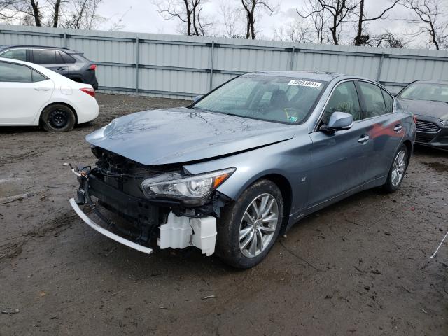 Photo 1 VIN: JN1BV7AR2EM702193 - INFINITI Q50 BASE 