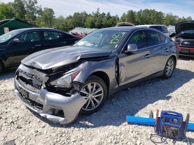 Photo 1 VIN: JN1BV7AR2EM703196 - INFINITI Q50 