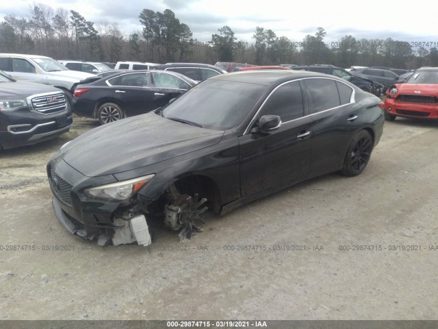 Photo 1 VIN: JN1BV7AR2EM707538 - INFINITI Q50 