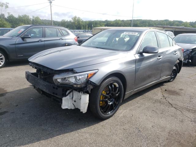 Photo 1 VIN: JN1BV7AR2EM708012 - INFINITI Q50 BASE 