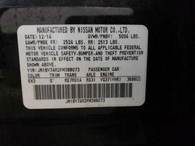 Photo 12 VIN: JN1BV7AR2FM398073 - INFINITI Q50 BASE 