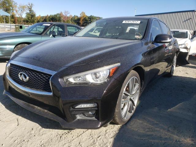 Photo 1 VIN: JN1BV7AR2FM402381 - INFINITI Q50 BASE 