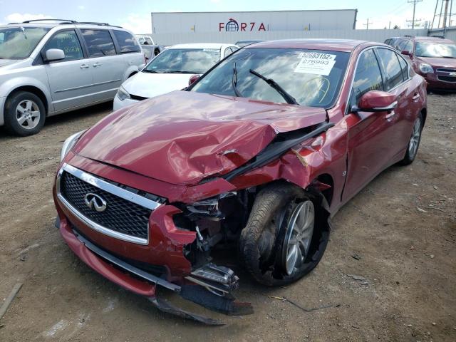 Photo 1 VIN: JN1BV7AR2FM403983 - INFINITI Q50 BASE 