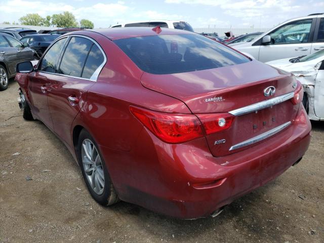 Photo 2 VIN: JN1BV7AR2FM403983 - INFINITI Q50 BASE 