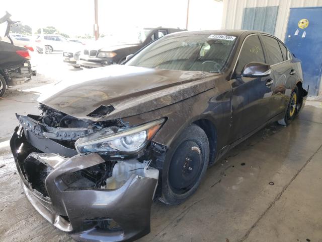 Photo 1 VIN: JN1BV7AR2FM408679 - INFINITI Q50 BASE 