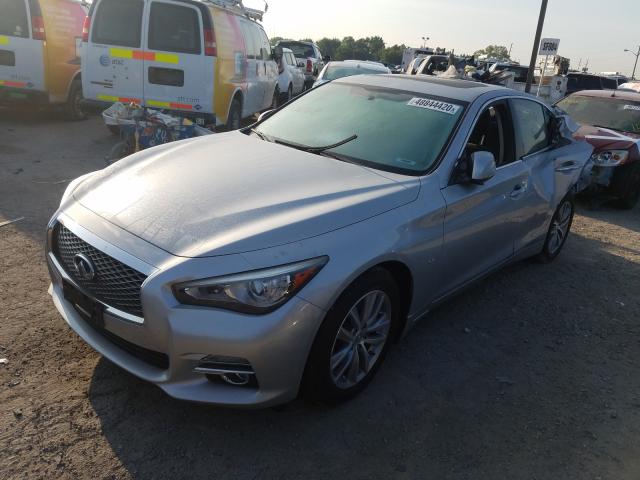 Photo 1 VIN: JN1BV7AR2FM410268 - INFINITI Q50 BASE 