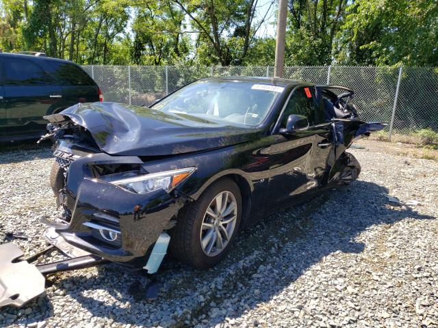 Photo 1 VIN: JN1BV7AR2FM413414 - INFINITI Q50 BASE 