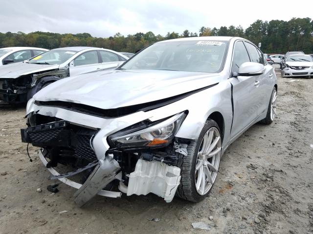 Photo 1 VIN: JN1BV7AR2FM414448 - INFINITI Q50 BASE 